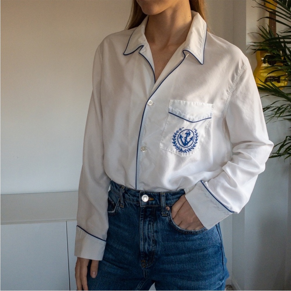 Vintage Ralph Lauren Polo Silk Shirt